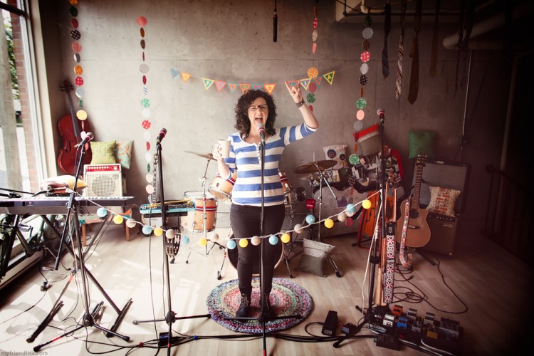 My Friend Lisa Films A Music Video - Lani is a rawkstar