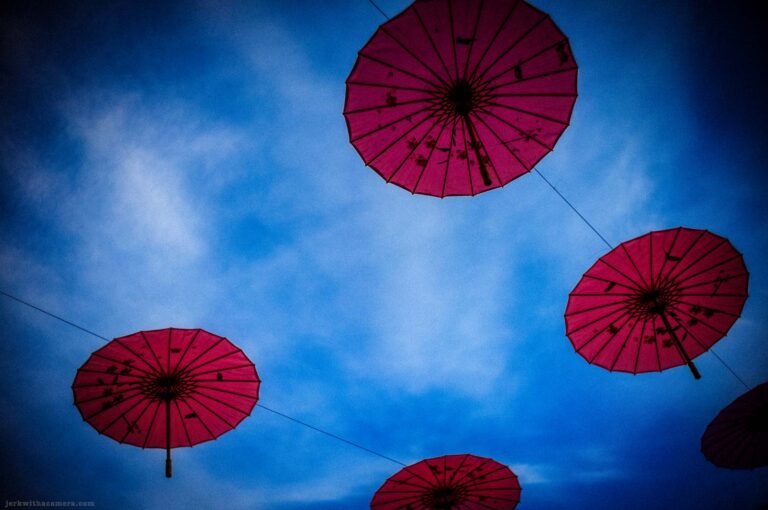 Umbrellas in Yaletown
