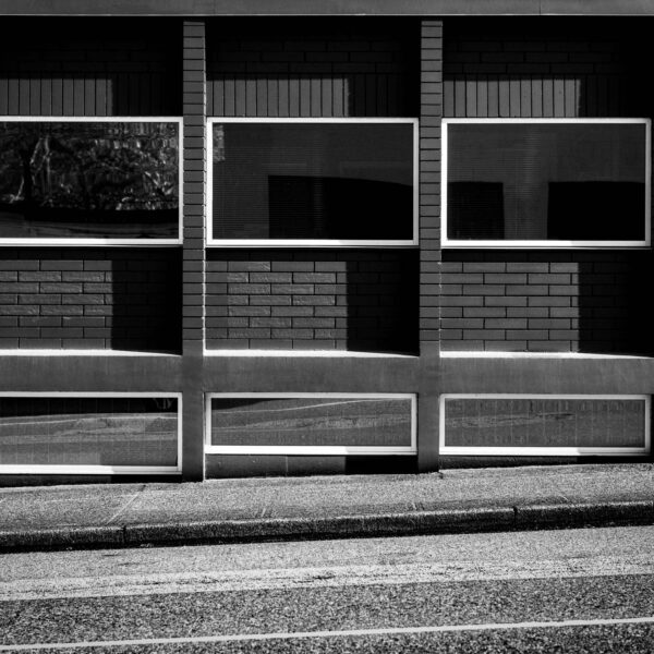 Black and white shapes