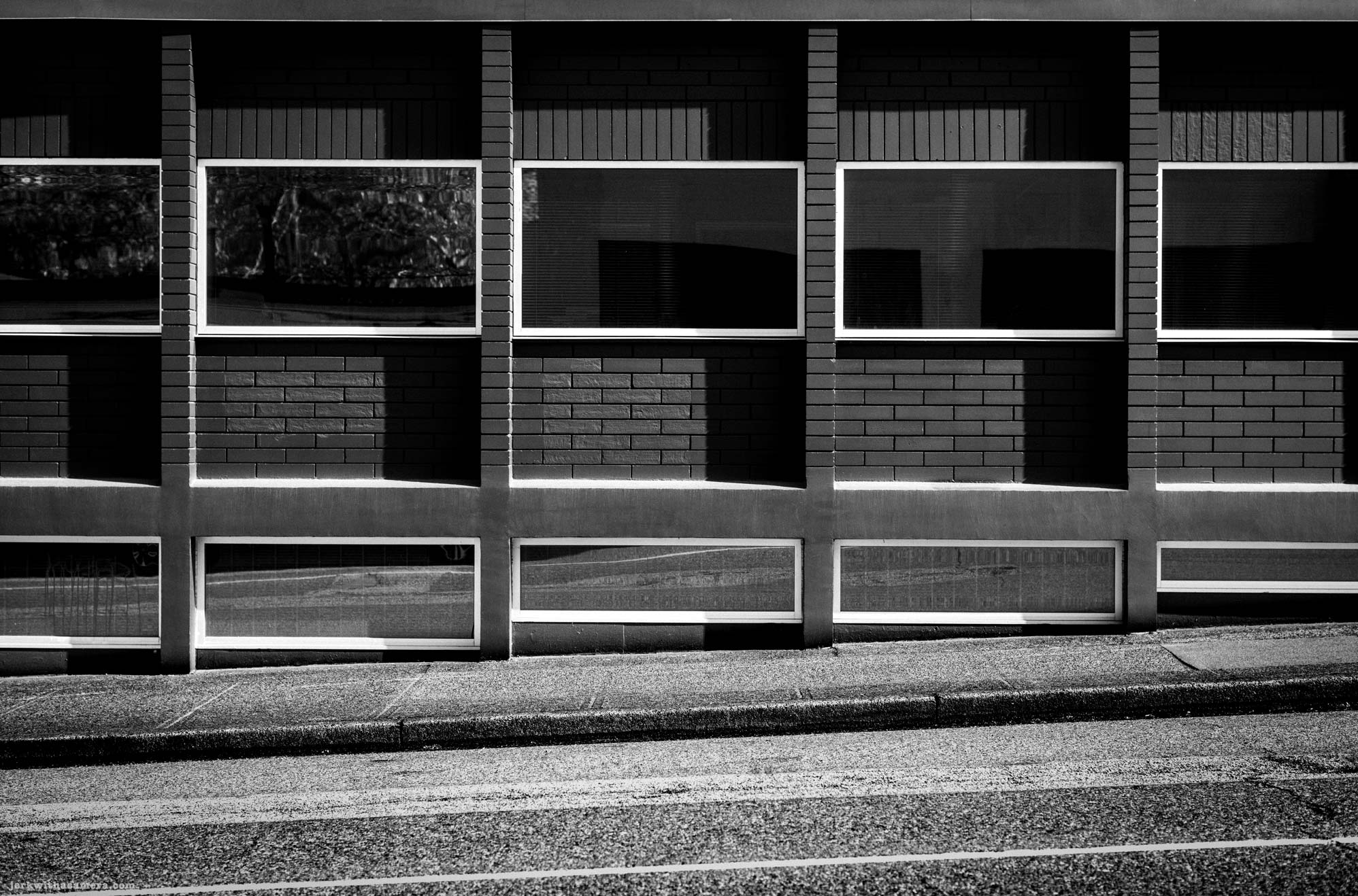 Black and white shapes