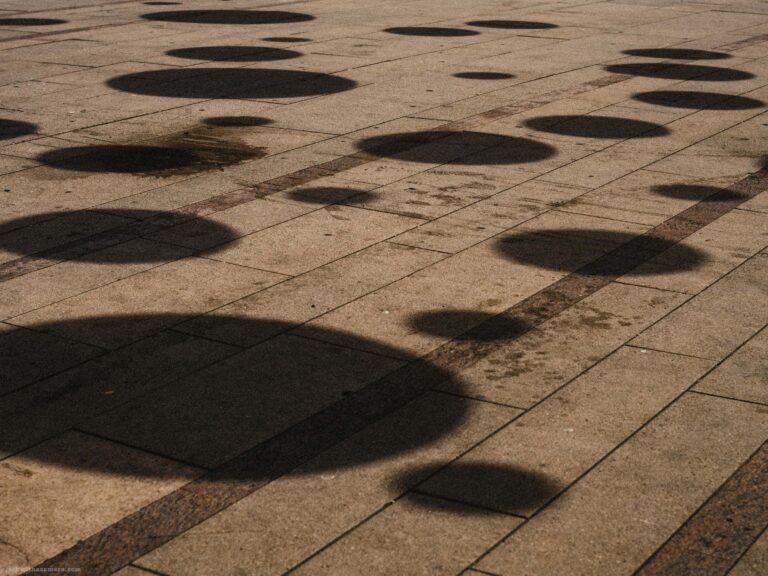 Round Shadows at Robson Square
