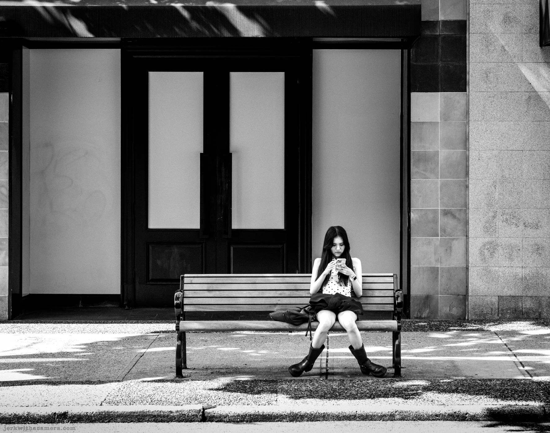 Picking On Complete Strangers – In Monochorme