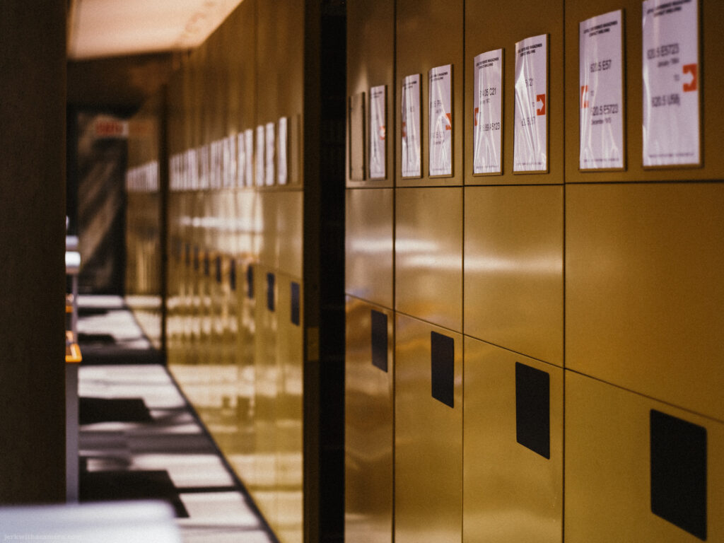 Library Compact Shelving, Tighter Frame